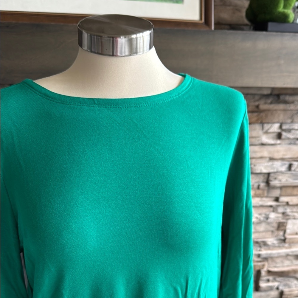 Cupio Vibrant Green Women's Blouse - Picture 4 of 10